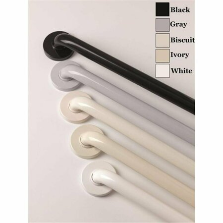 BACK2BASICS 48 in. Contractor Series Biscuit Grab Bar BA3724511